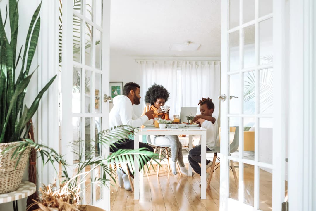 Hero Image of A family Sitting Down